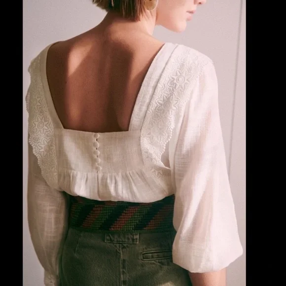 Sezane Wide waist belt NWT - Picture 4 of 7